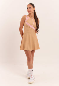 Riddle Dress Nude