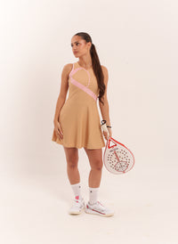 Riddle Dress Nude
