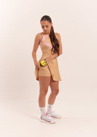 Riddle Dress Nude